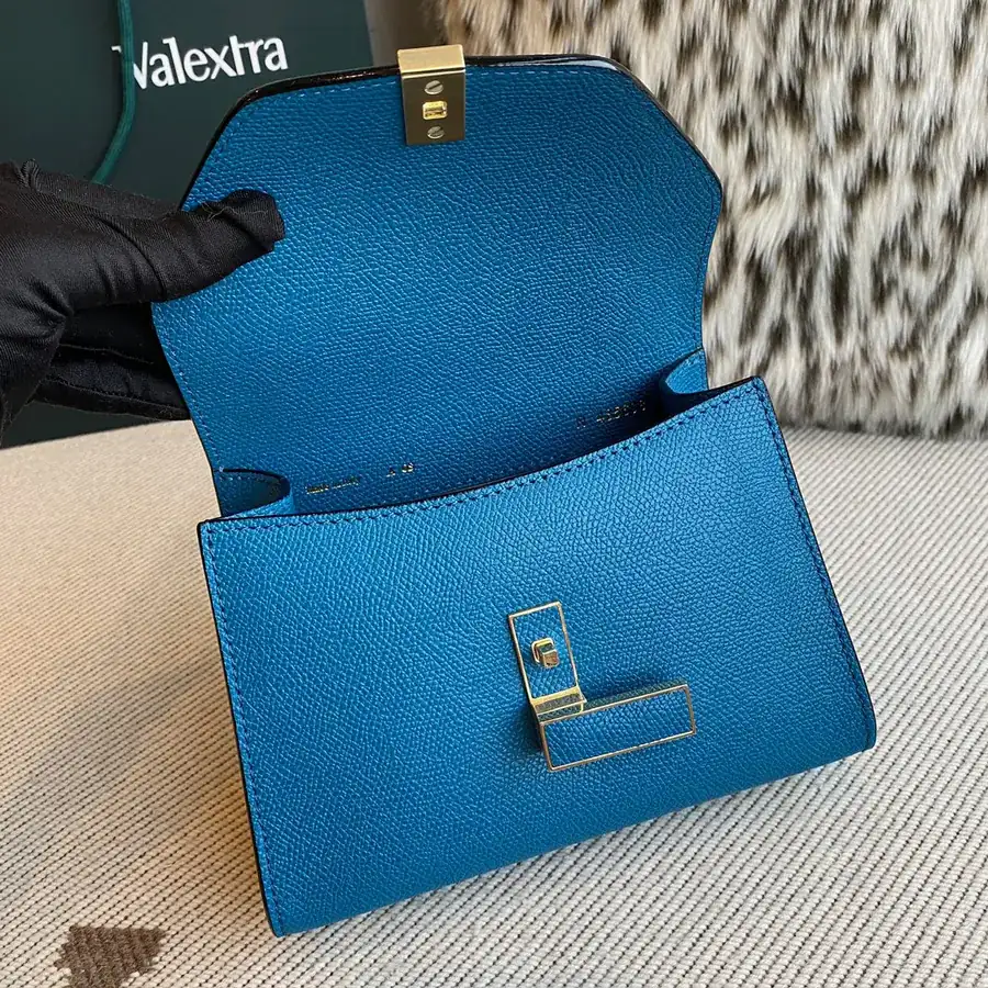 Valextra Side Handbag Classic Flip Cover