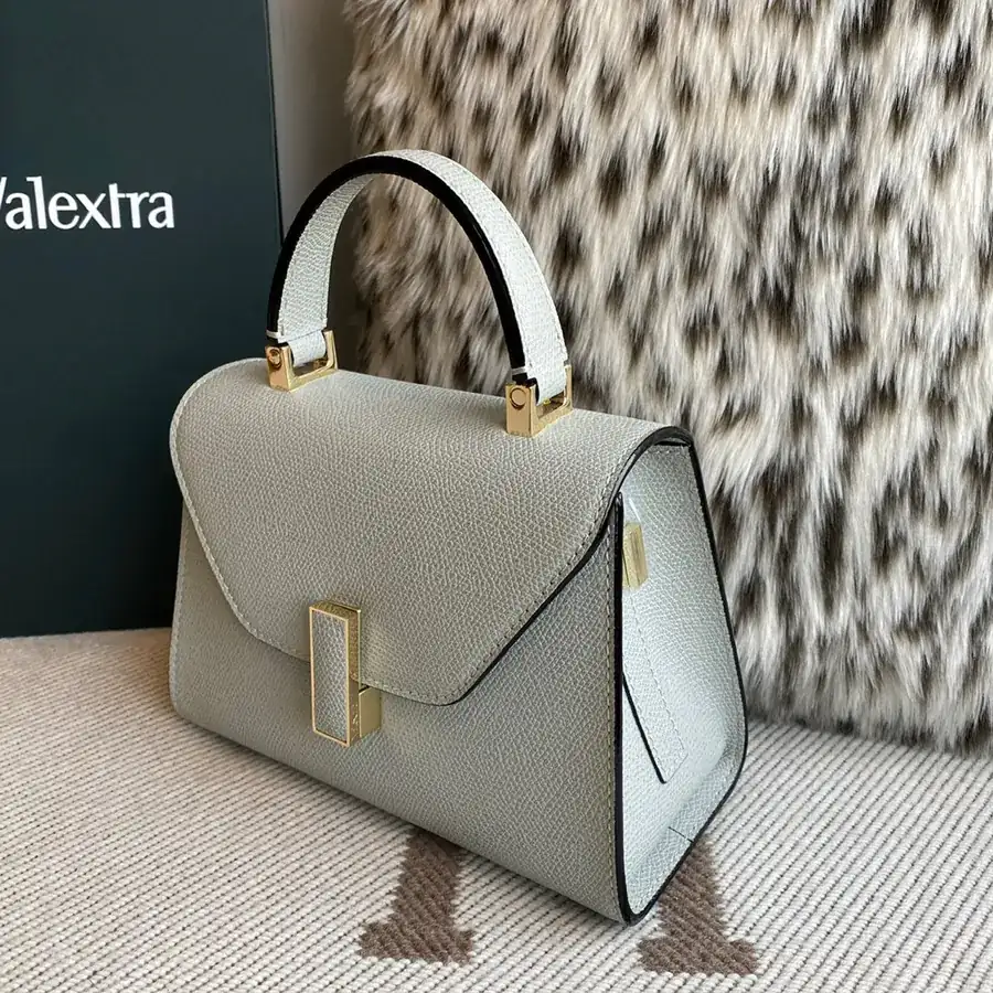 Smoke Grey Valenza Valextra Tote