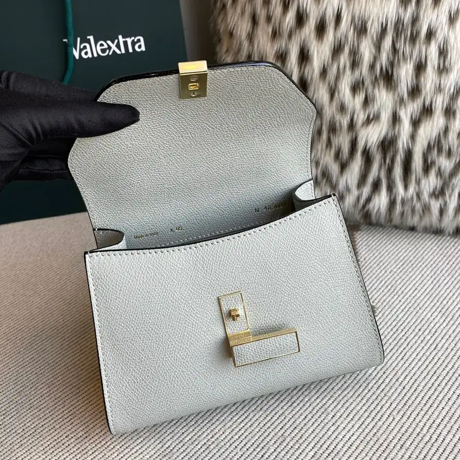Smoke Grey Valenza Valextra Tote