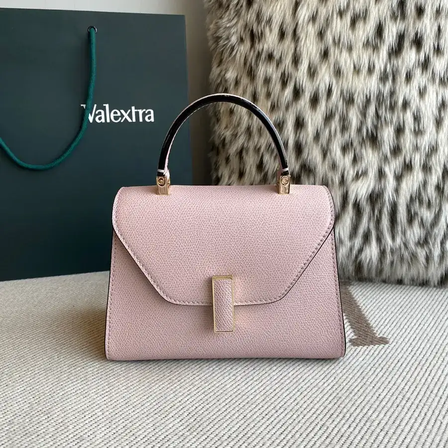 Valextra Side Handbag Classic Flip Cover Shoulder Bag