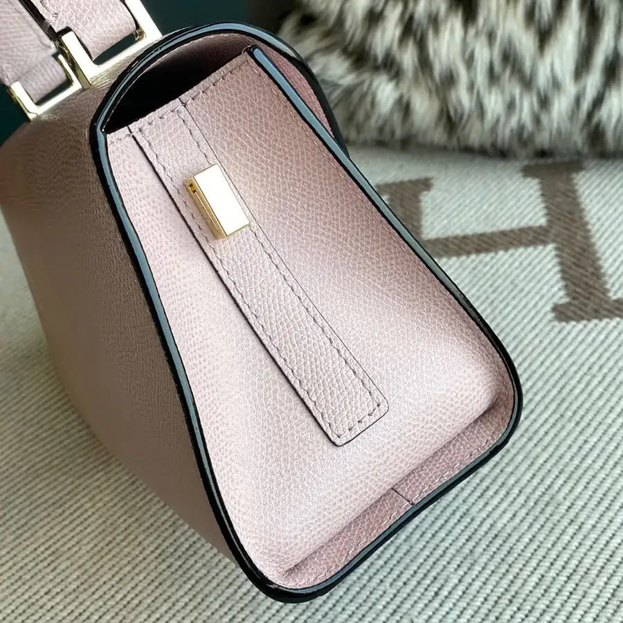 Valextra Side Handbag Classic Flip Cover Shoulder Bag