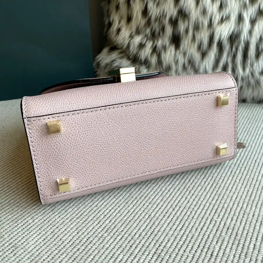 Valextra Side Handbag Classic Flip Cover Shoulder Bag