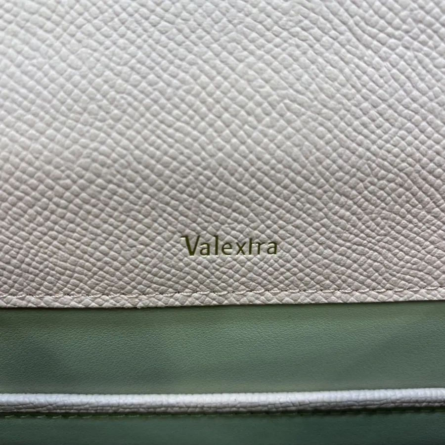 Valextra Iside Minimalist Design with Grained Calfskin