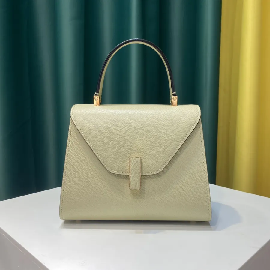 Valextra Iside Minimalist Design with Grained Calfskin Interior