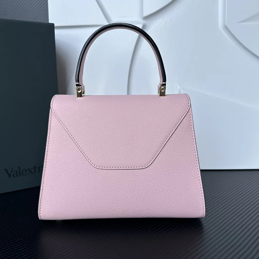 Valextra Iside Minimalist Design with Grained Calfskin