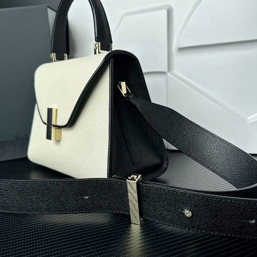 Valextra Adjustable Wide Shoulder Bag