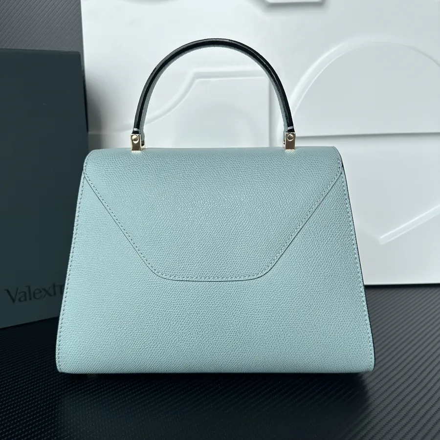Valextra Iside Minimalist Design with Grained Calfskin Interior