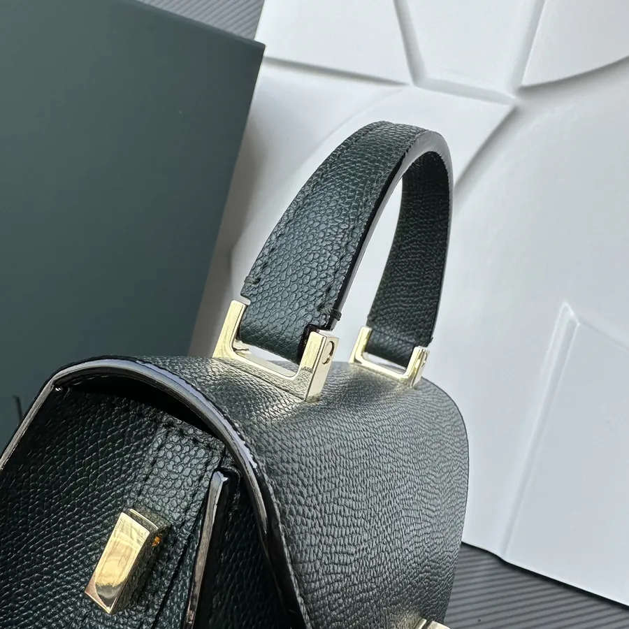 Valextra Iside Minimalist Design with Grained Calfskin