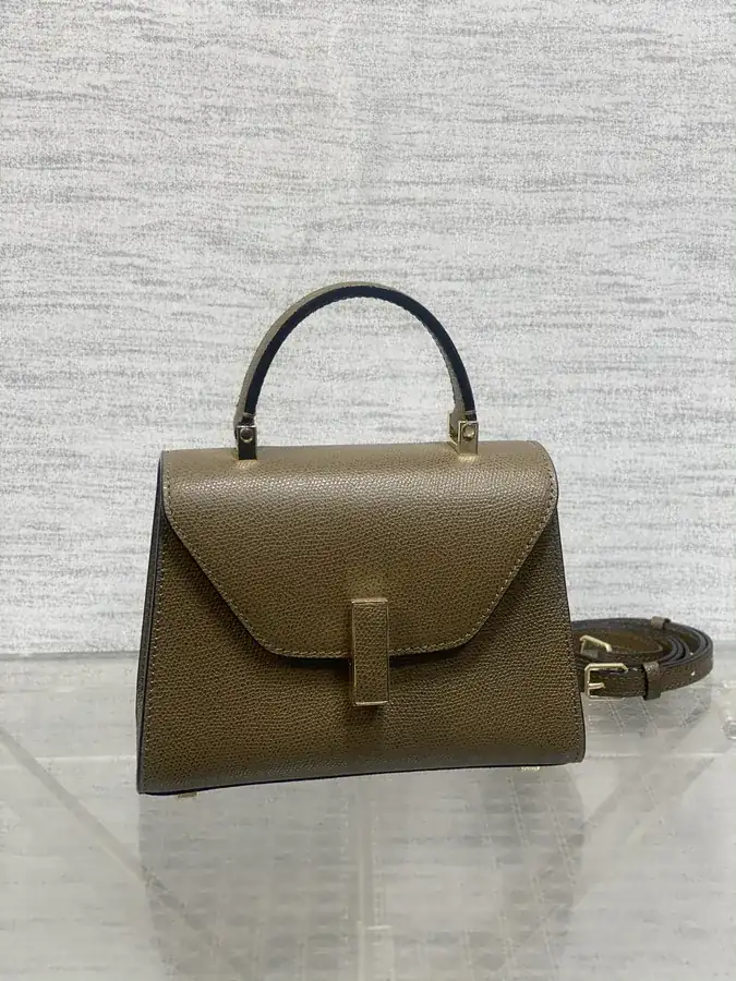 Valextra Mini Caramel Briefcase