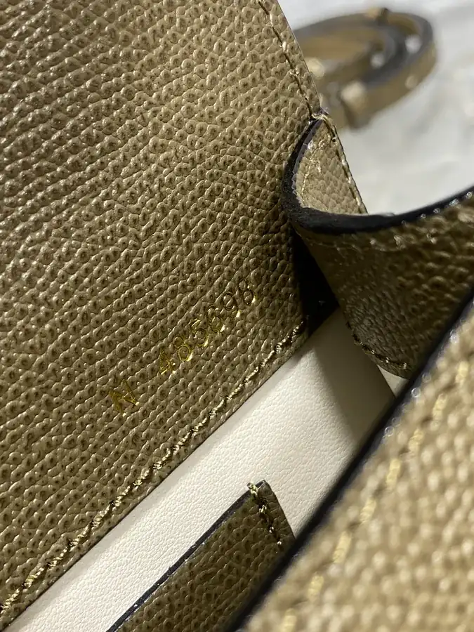 Valextra Mini Caramel Briefcase