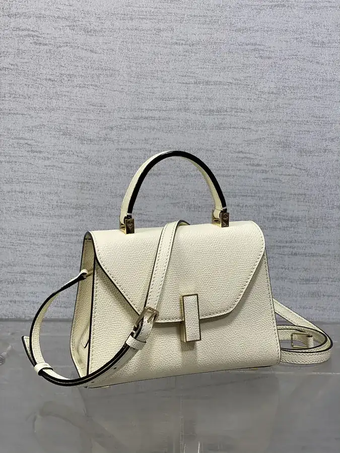 Valextra Mini White Handbag