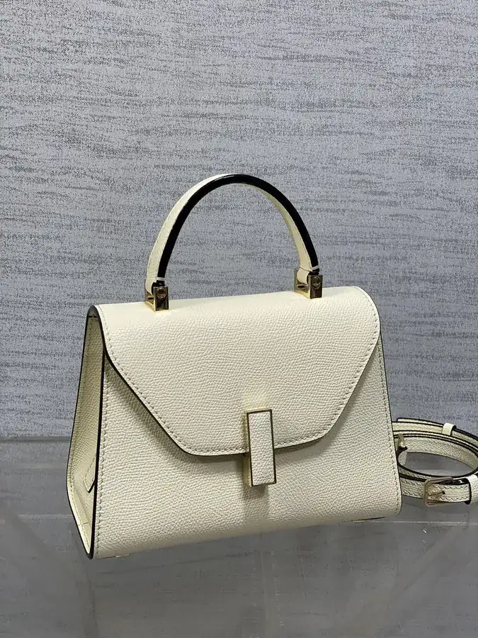 Valextra Mini White Handbag