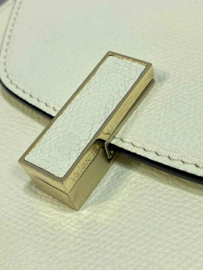 Valextra Mini White Handbag
