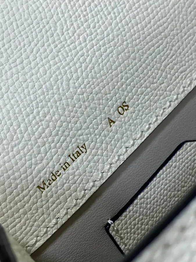 Valextra Mini White Handbag