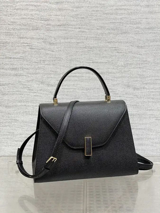 Valextra Lside Medium Black