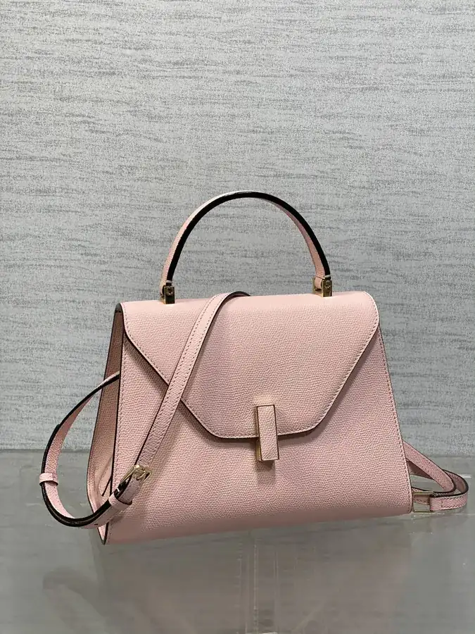 Valextra Sakura Pink Medium Bag