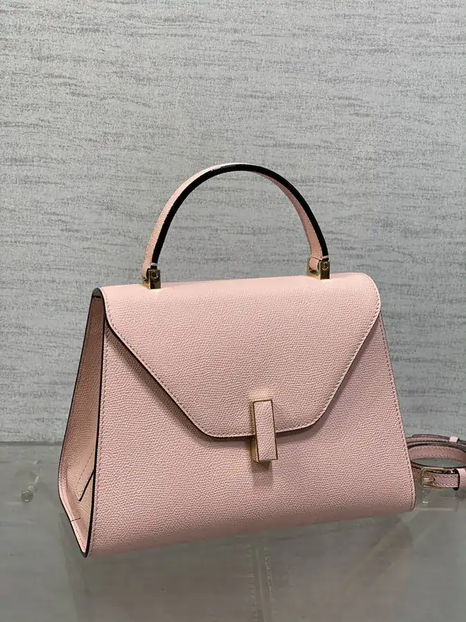 Valextra Sakura Pink Medium Bag