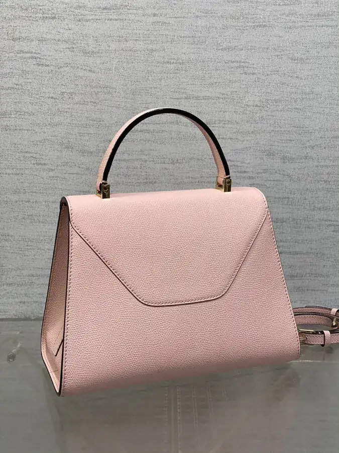 Valextra Sakura Pink Medium Bag
