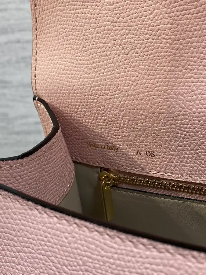 Valextra Sakura Pink Medium Bag