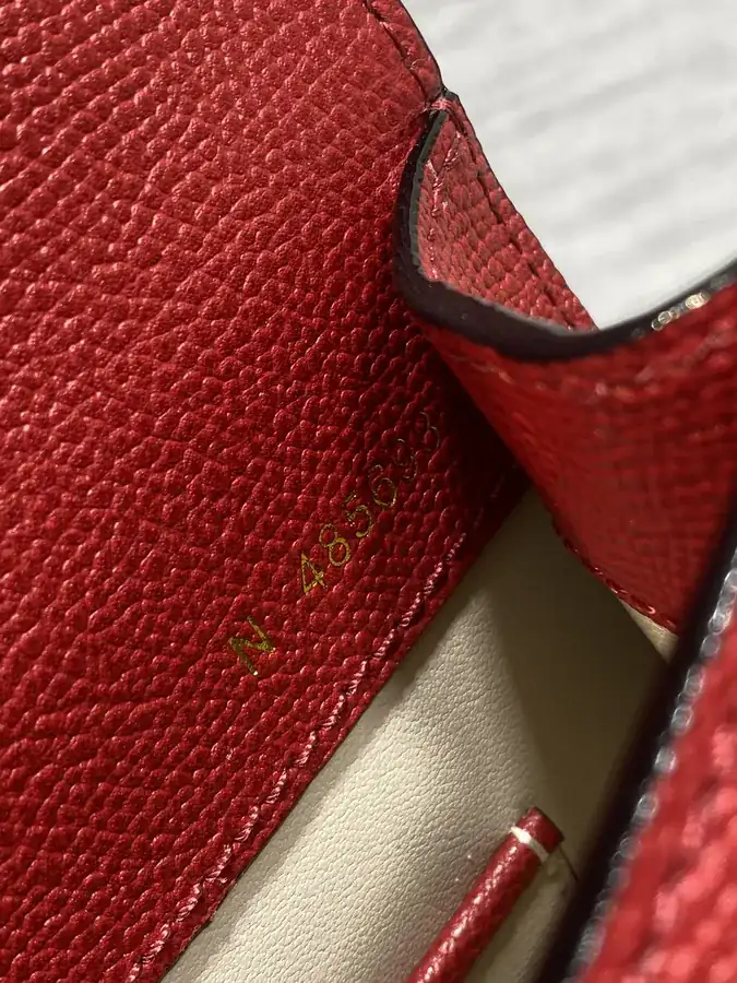 Valextra Small Size Red Bucket Bag