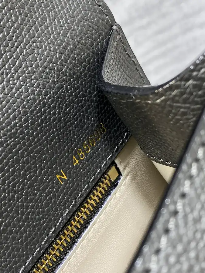 Valextra Midsize Steel Grey