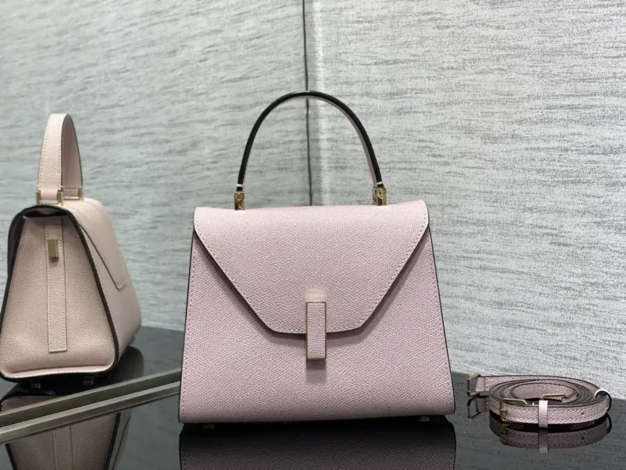 Valextra Petite Ceramic Pink Wallet