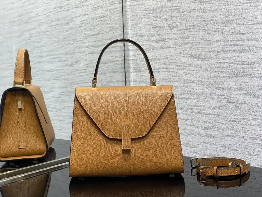 Valextra Petite Size Caramel