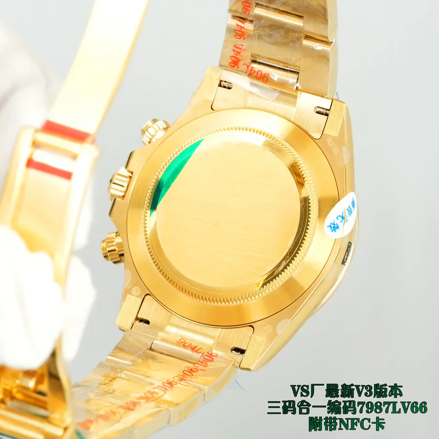 VS New 4130 Green Gold Dial Watch 40mm Cal. 4130