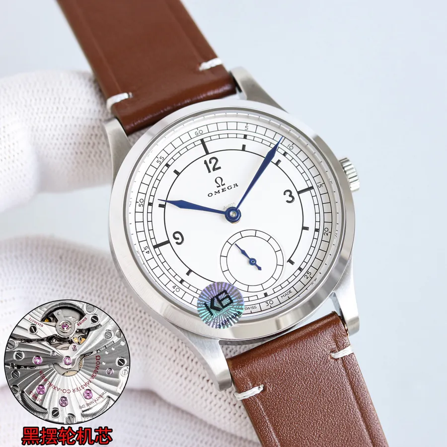 Rose Gold White Case: Special Edition Manual Mechanical Watch