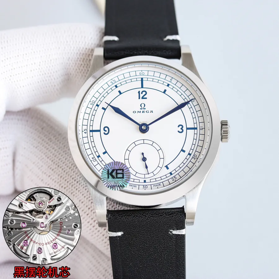 Rose Gold White Case: Special Edition Manual Mechanical Watch