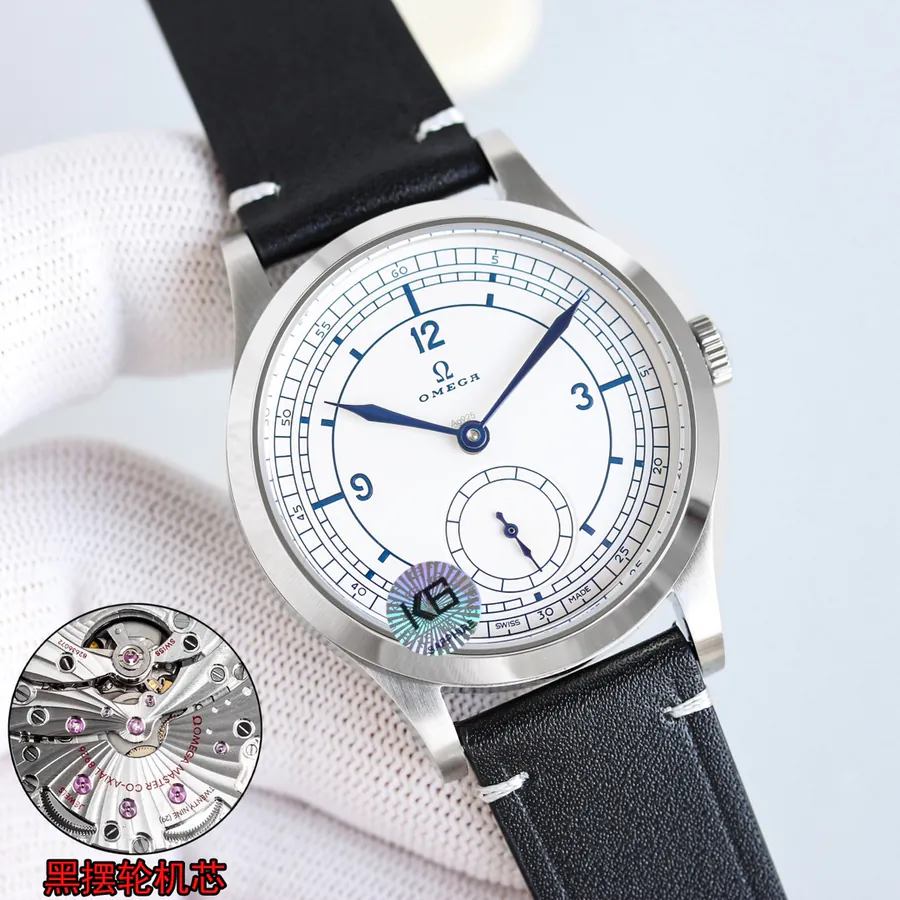 Rose Gold White Case: Special Edition Manual Mechanical Watch