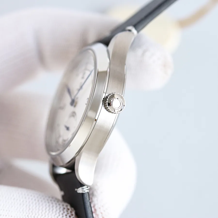 Rose Gold White Case: Special Edition Manual Mechanical Watch