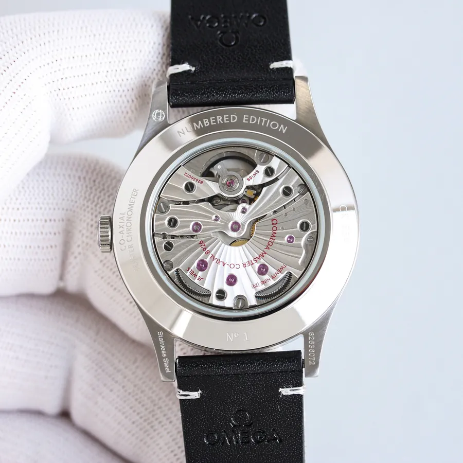 Rose Gold White Case: Special Edition Manual Mechanical Watch