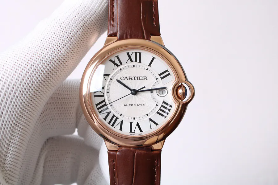 CARTIER Blue Balloon Watch Strap with Gold Case and Steel Strap