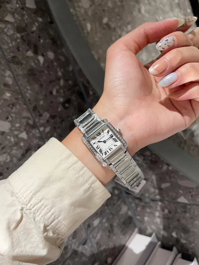 Cartier French Tank Watch Petite Size