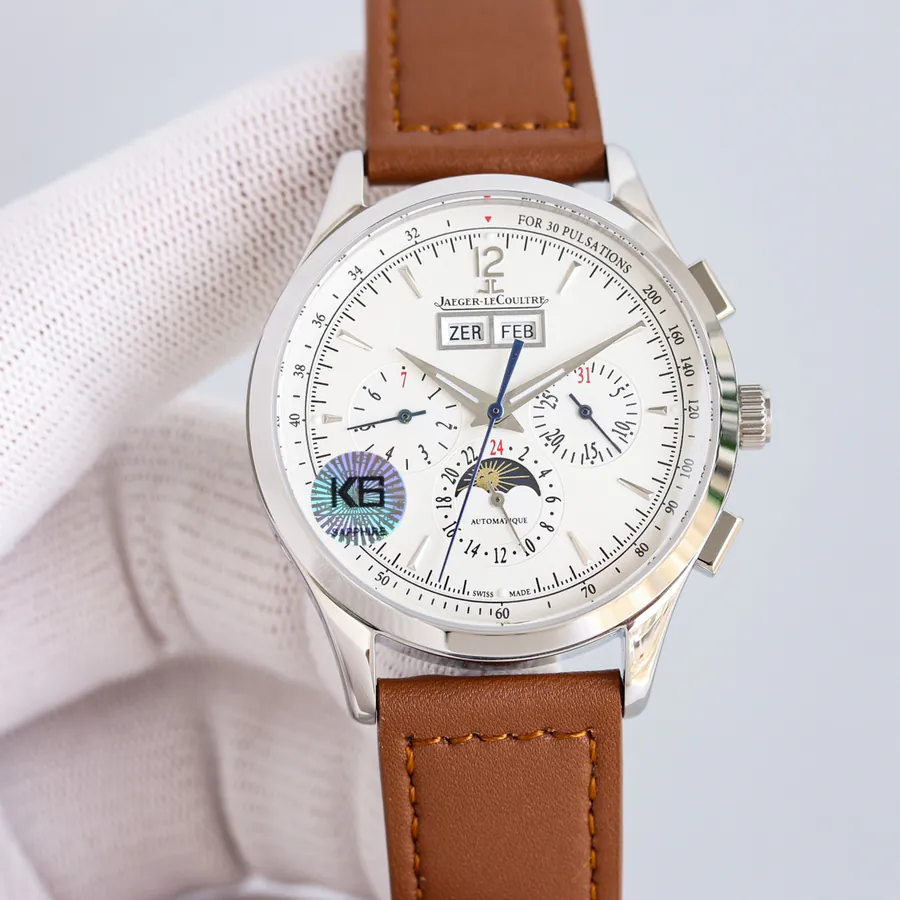 JAEGER LECOULTRE Master系列 4138420 40mm Stainless Steel Watch