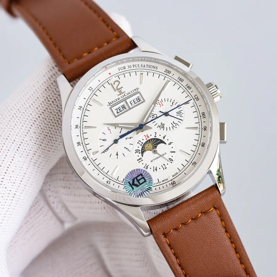 JAEGER LECOULTRE Master系列 4138420 40mm Stainless Steel Watch