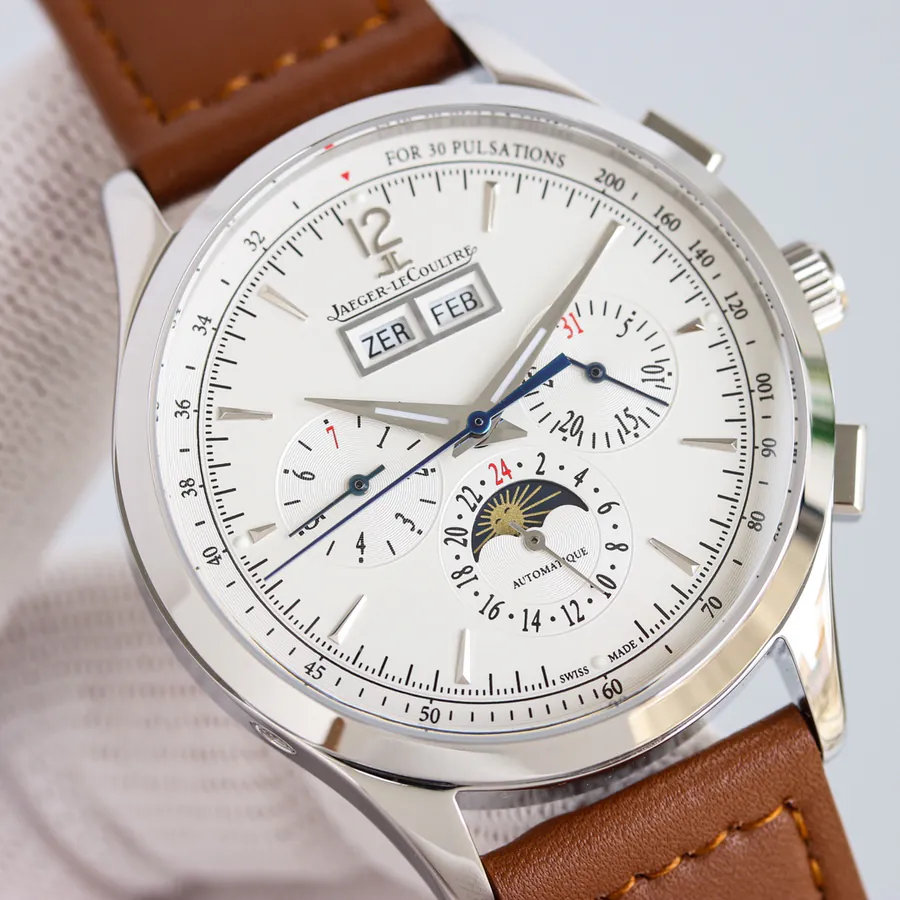 JAEGER LECOULTRE Master系列 4138420 40mm Stainless Steel Watch