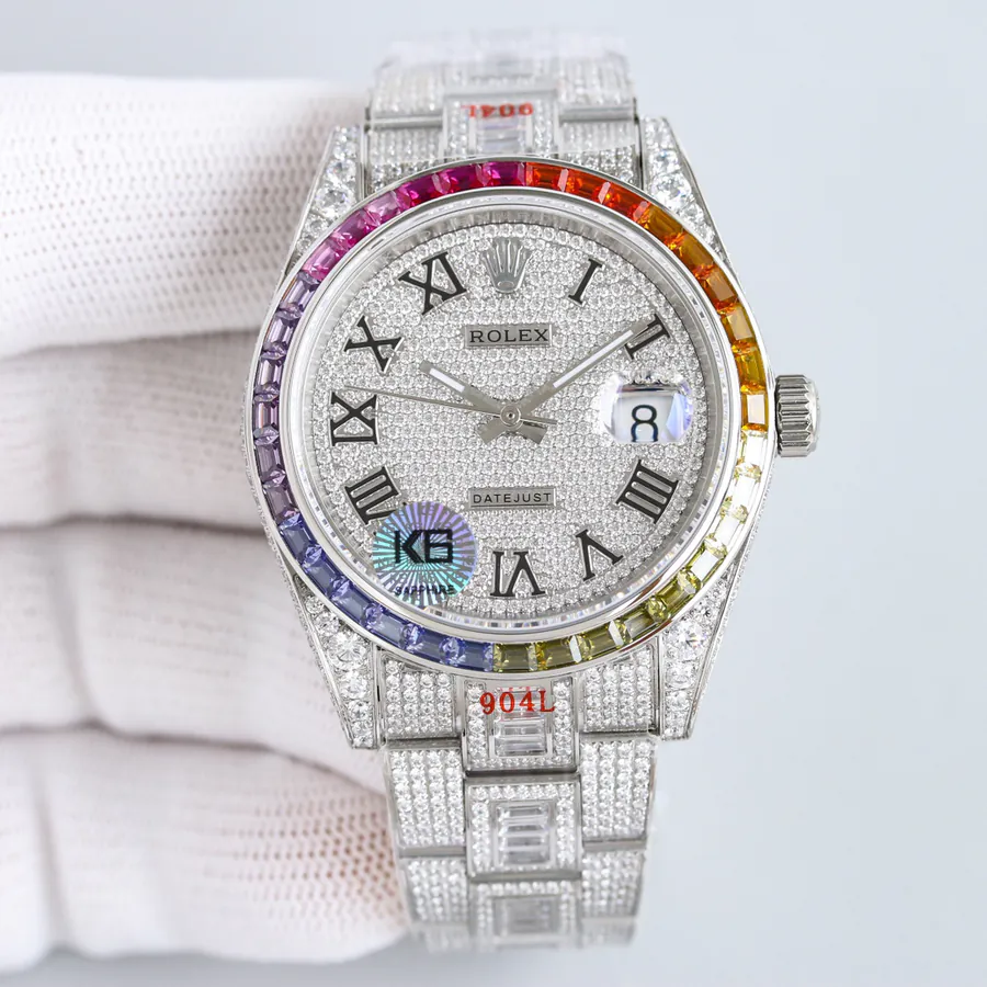 New Full Diamond Jaeger LeCoultre Watch