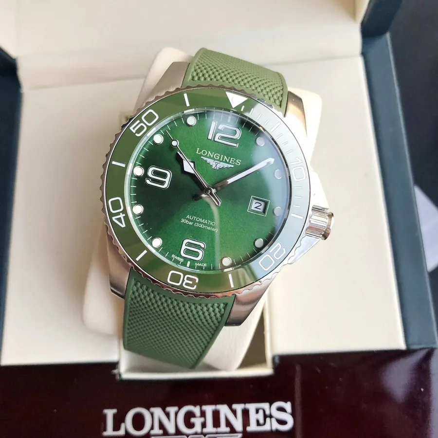 Longines Green Submariner QC Edition Men's Watch