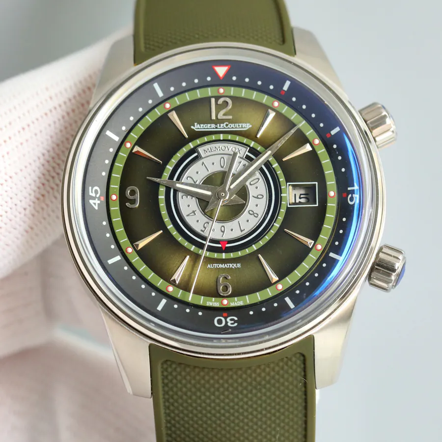 Jaeger LeCoultre Master 410257J 42mm Alarm Watch