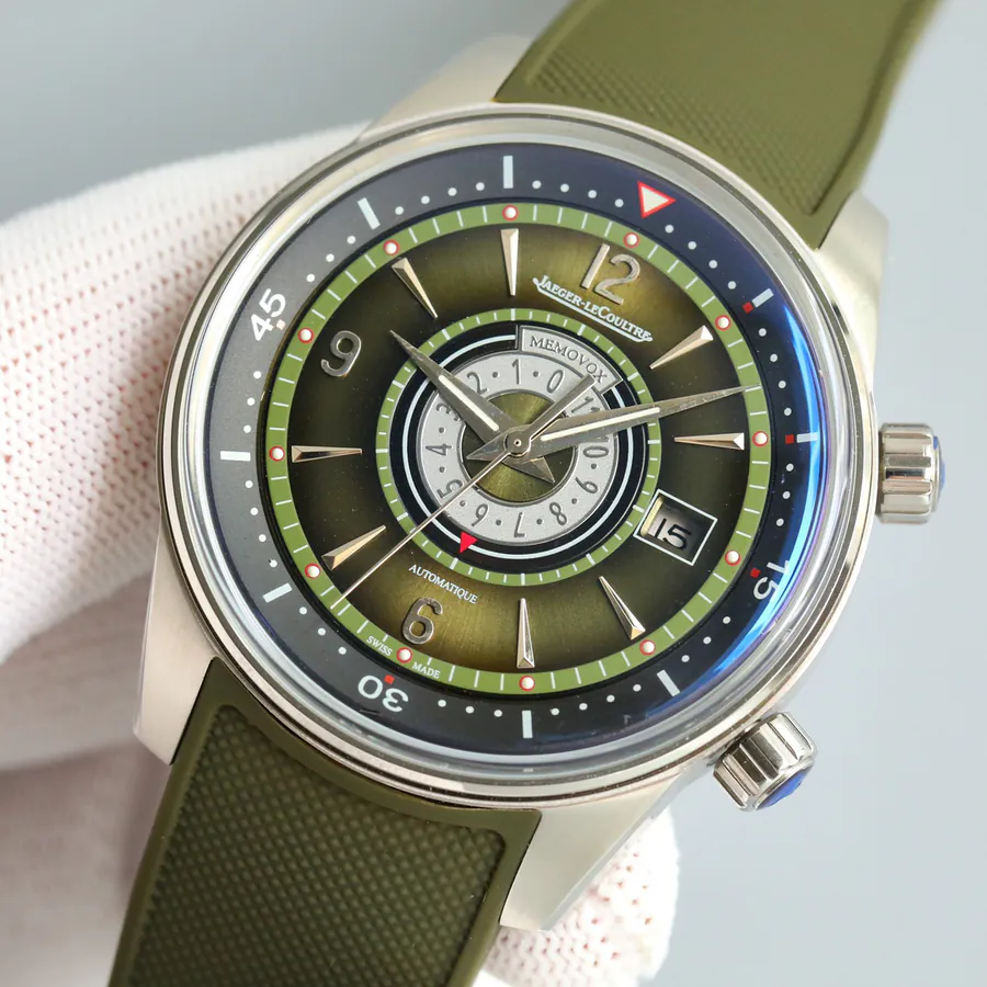 Jaeger LeCoultre Master 410257J 42mm Alarm Watch