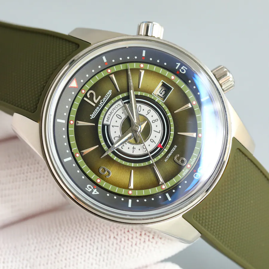 Jaeger LeCoultre Master 410257J 42mm Alarm Watch