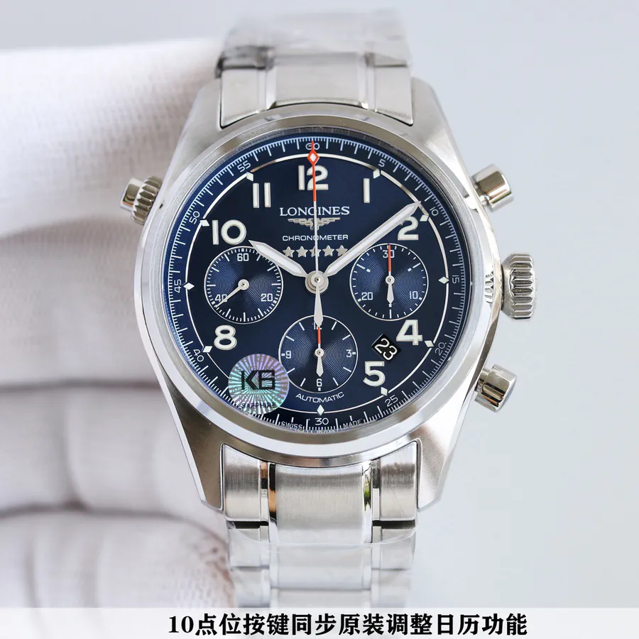 Longines Aviation Series Watch with L3.820.4.93.0 Movement