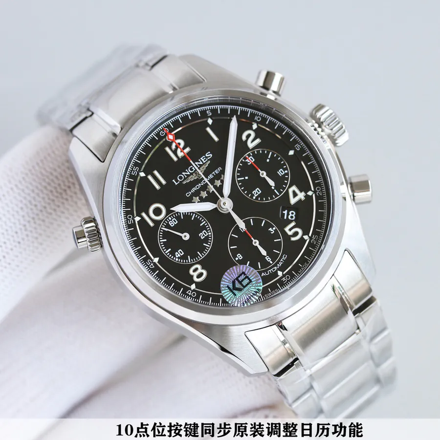 Longines Aviation Series Watch with L3.820.4.93.0 Movement