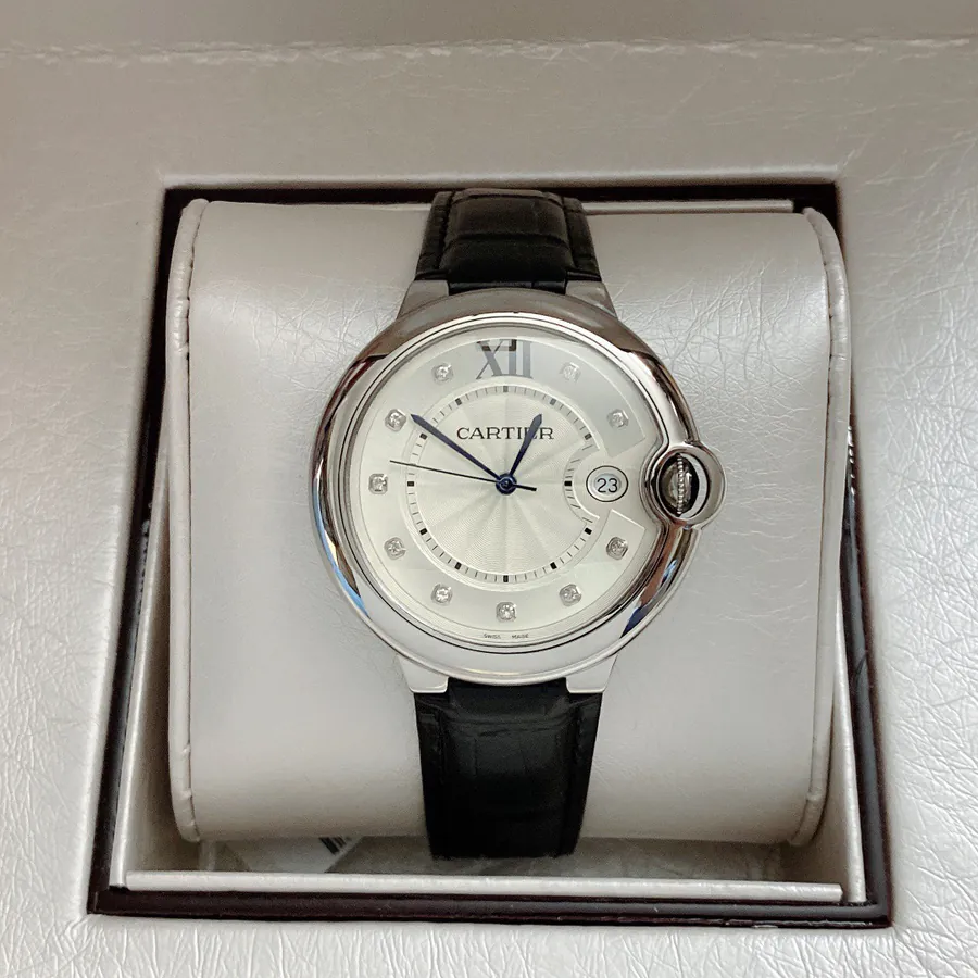 Cartier Ballon Bleu Blue Dial Watch
