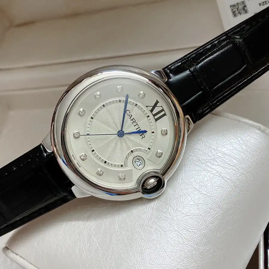 Cartier Ballon Bleu Blue Dial Watch