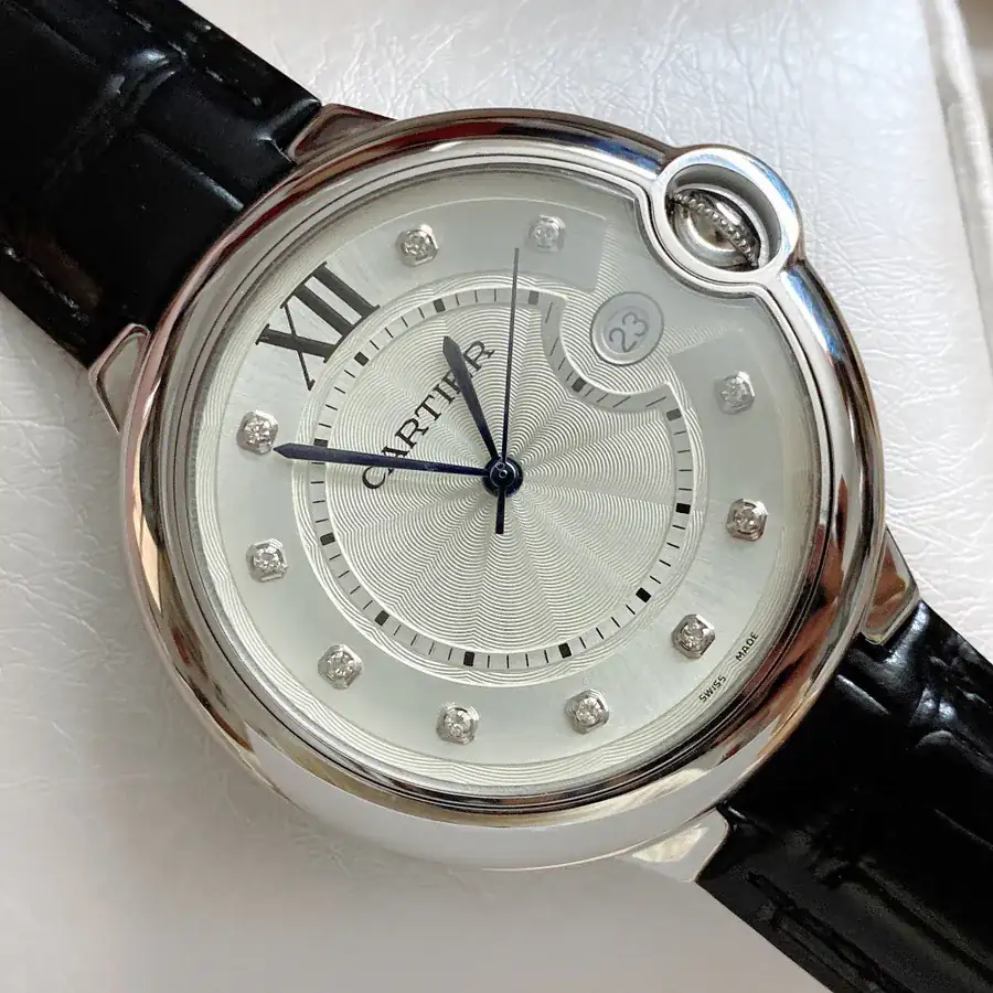 Cartier Ballon Bleu Blue Dial Watch
