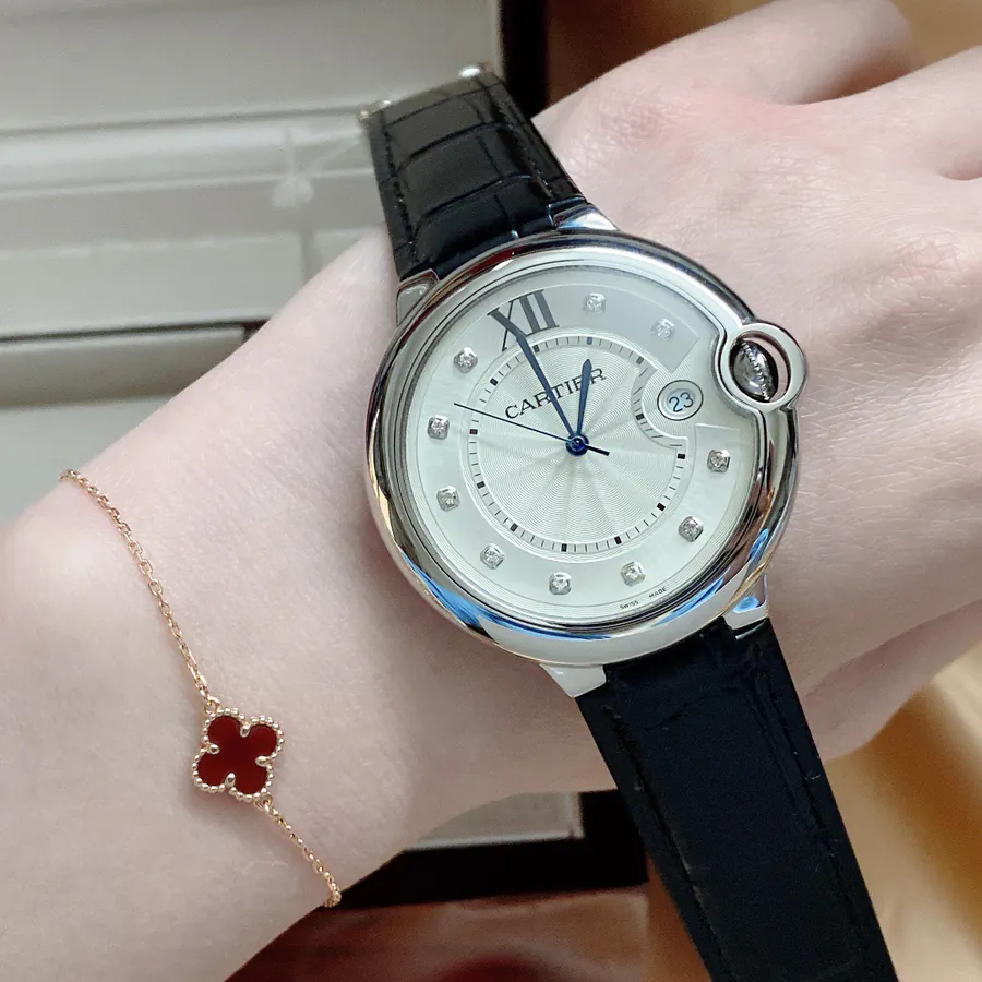 Cartier Ballon Bleu Blue Dial Watch