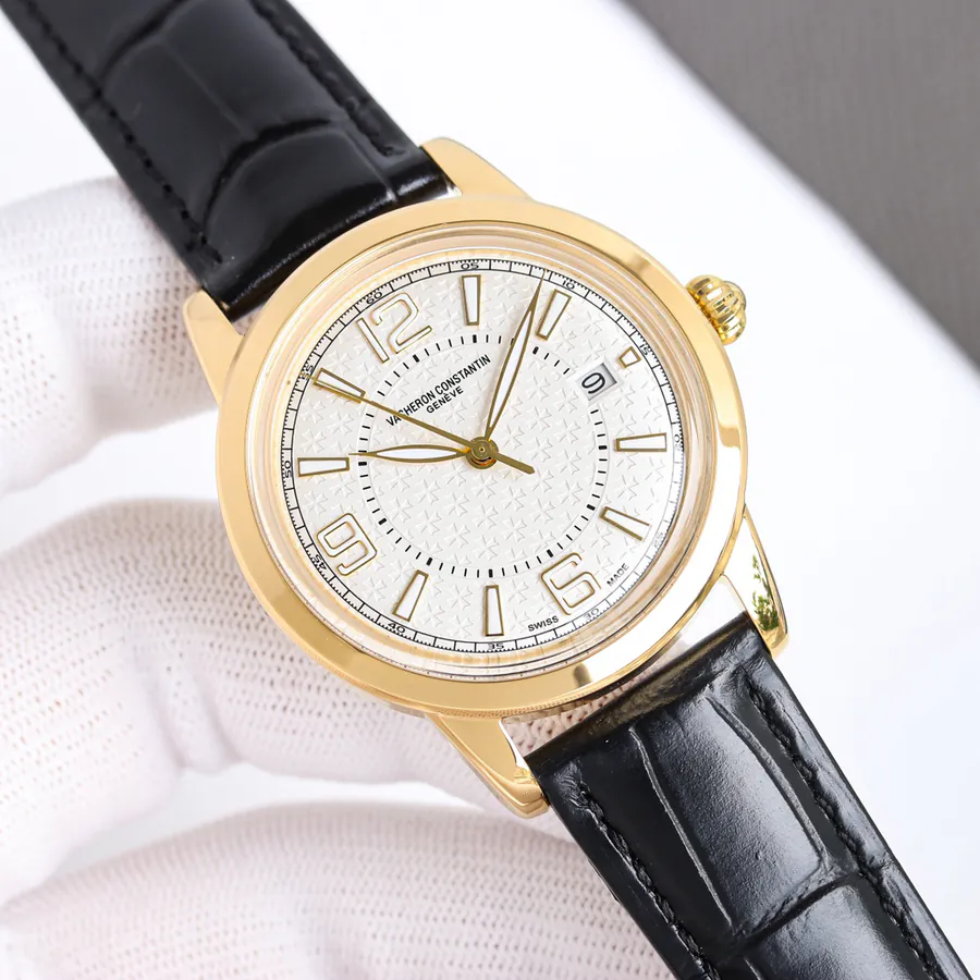 Vacheron Constantin New Watch Men's Automatic Mechanical Watch with 8mm Thin Craftsmanship